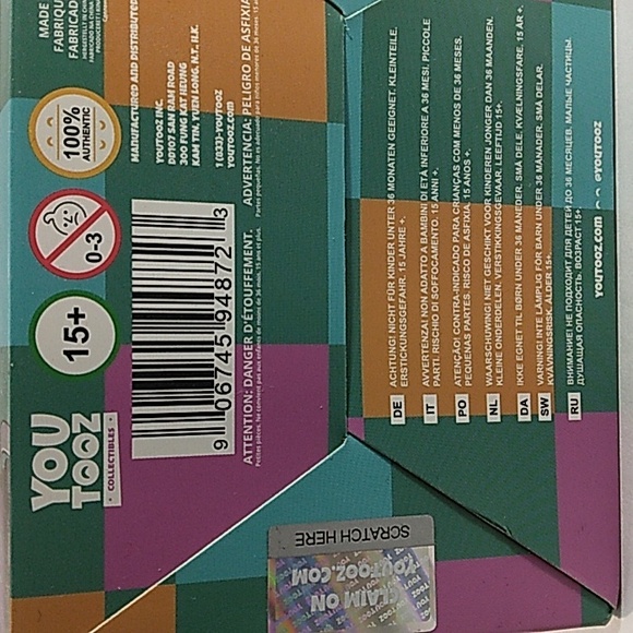 You Tooz Collectible Vinyl Figure, #228, Karl Jacobs, In Orginal Box. - Picture 15 of 15